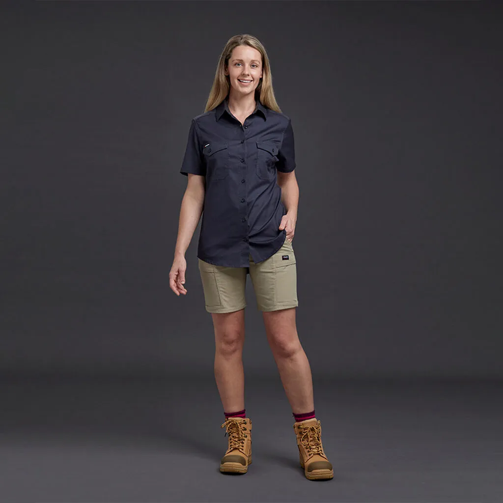 King Gee K47530 Ladies Shorts - khaki