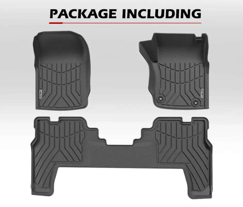 Kiwi Master Car Floor Mats for Toyota Landcruiser 76 Series | 2012 - On GXL Dual Cab