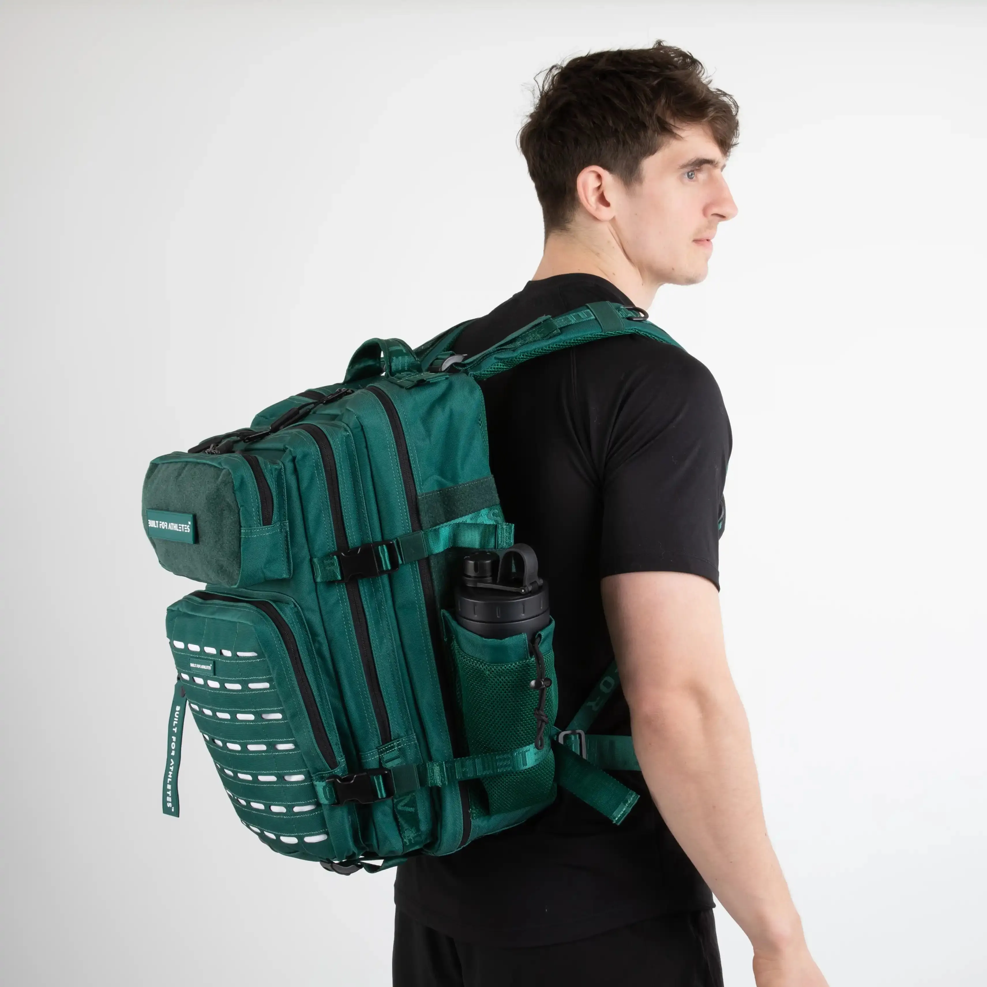 Large Forest Green Gym Backpack