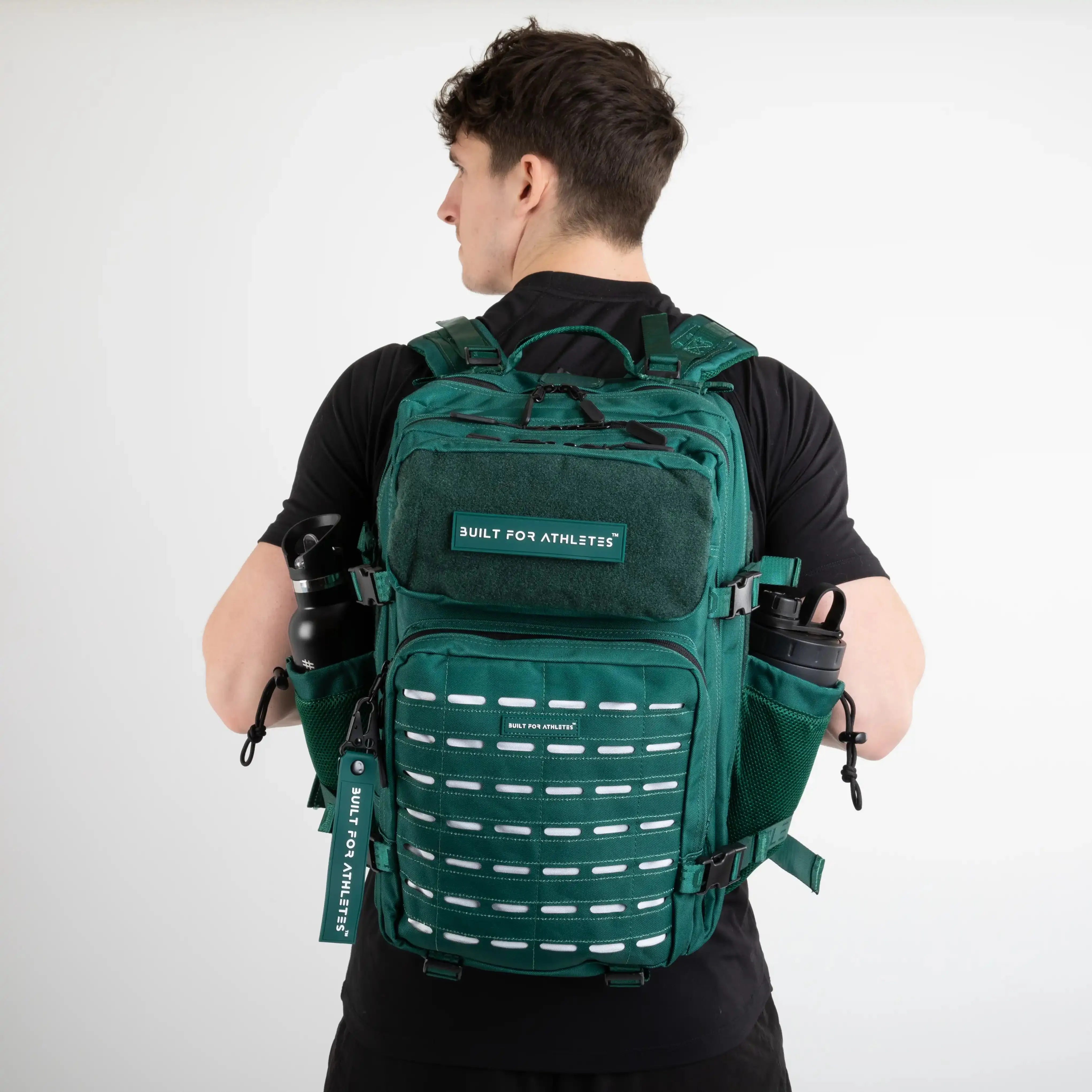 Large Forest Green Gym Backpack