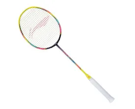 Li Ning Extra Skill Windstorm 74 Strung Badminton Racket [Yellow] AYPQ004-3