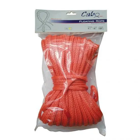 Lifebuoy Floating Rope 8mm x 30mt Lalizas Cabo