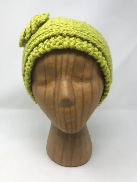 Lime Adult Acrylic Knit Ear Warmer