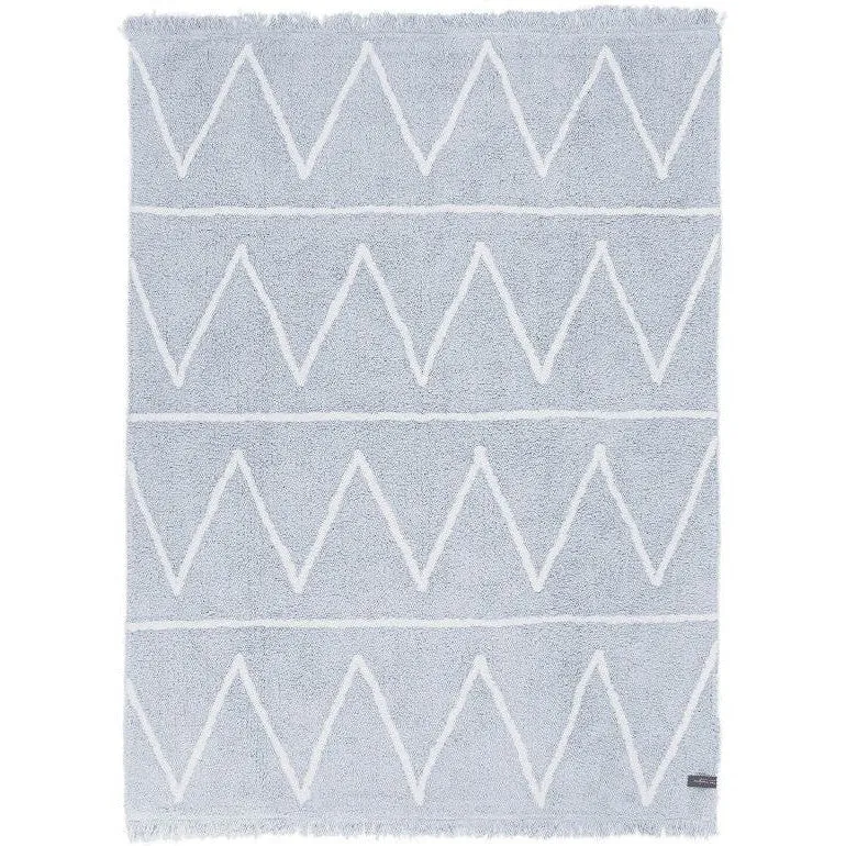 Lorena Canals Washable Rug Hippy Soft Blue