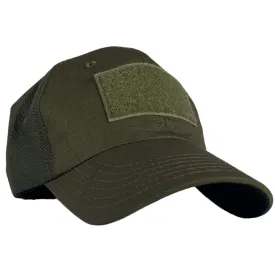 Made In USA OD Green Mesh Back Velcro Patch Range Hat