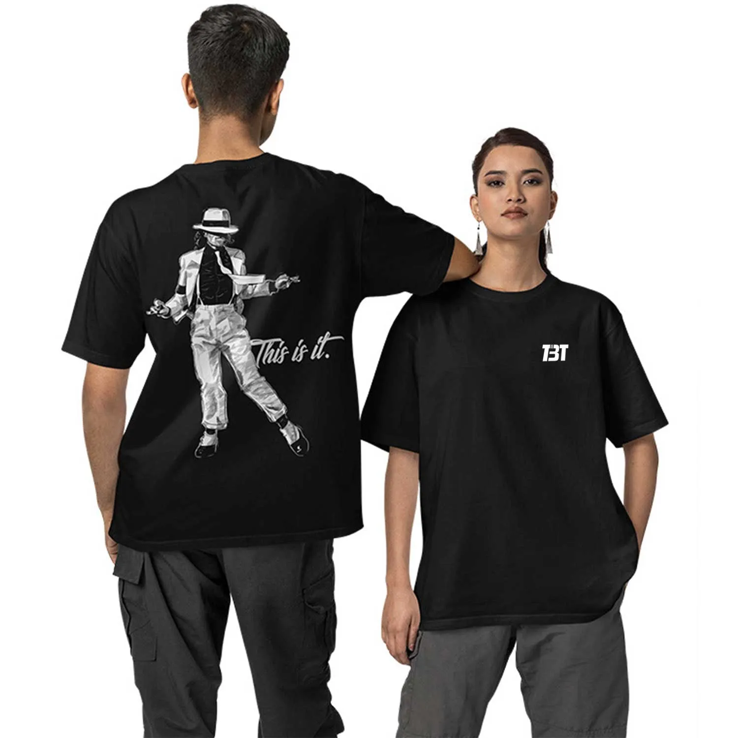 Michael Jackson Oversized T shirt - This Is it