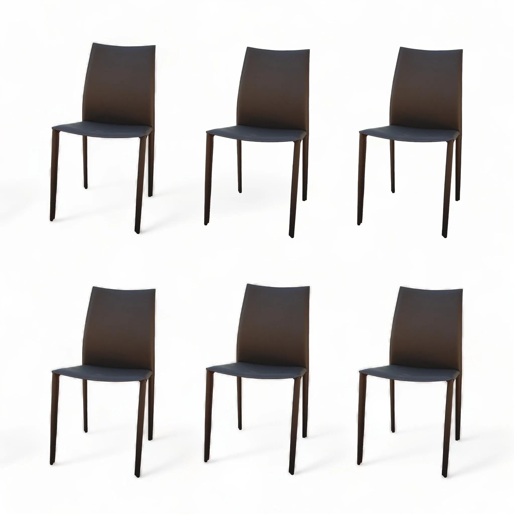 Mint Brown Dining Chair (sold as set of 6)