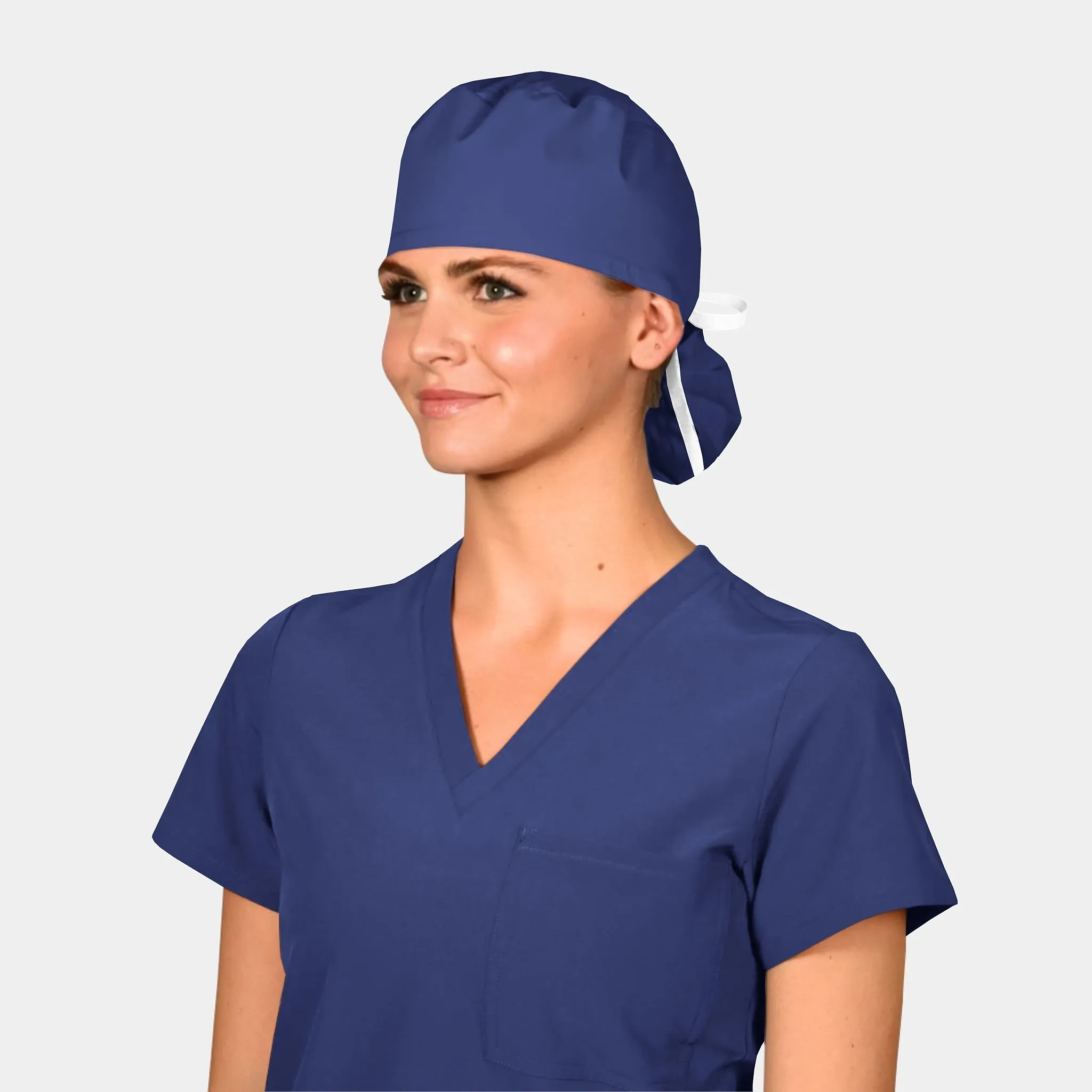 Navy - Pony Scrub Hats