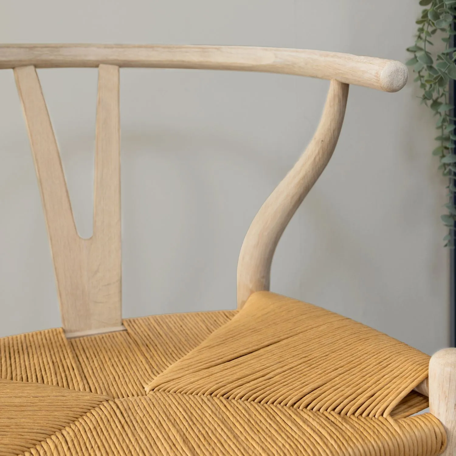 Oak Open Back Dining Chair