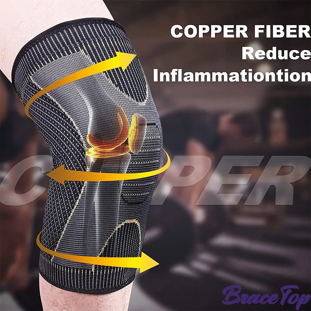 OrthoPro - Copper Knee Support Brace