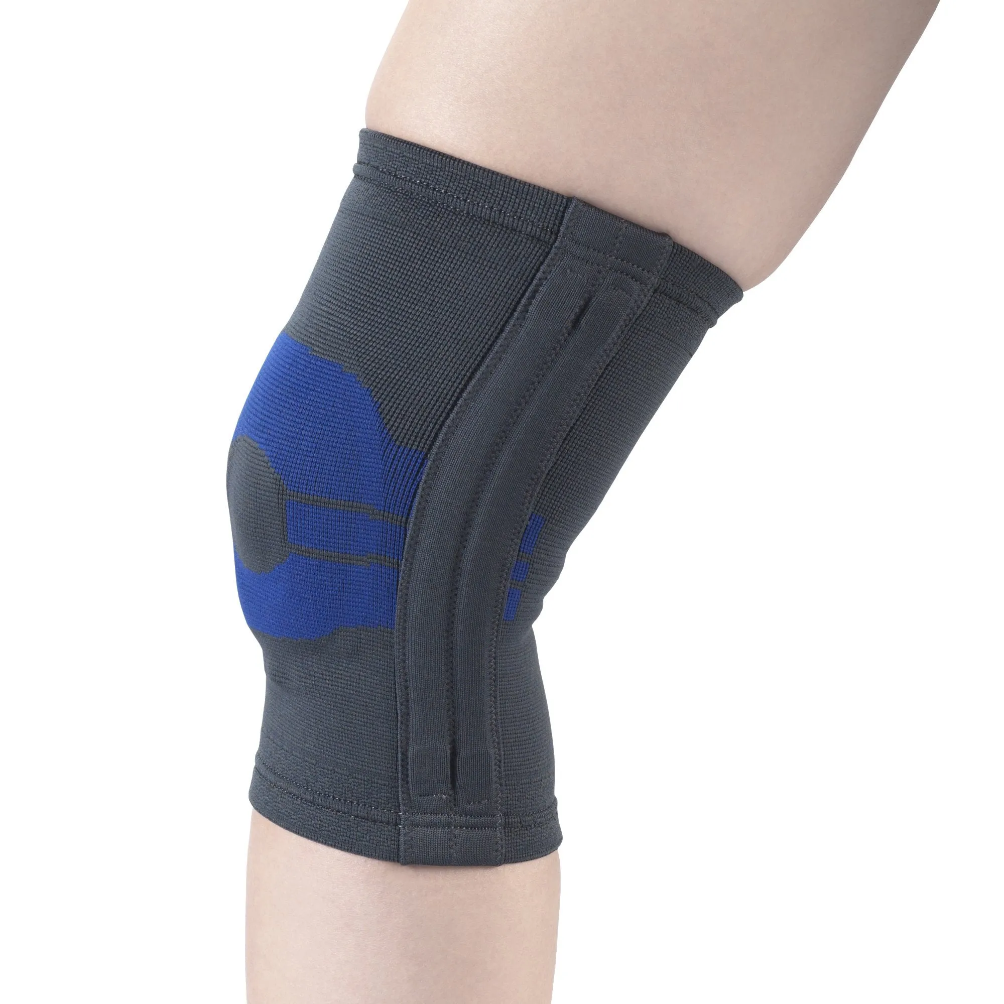 OTC KNEE SUPP W/ GEL INSERT, STAYS - 2435