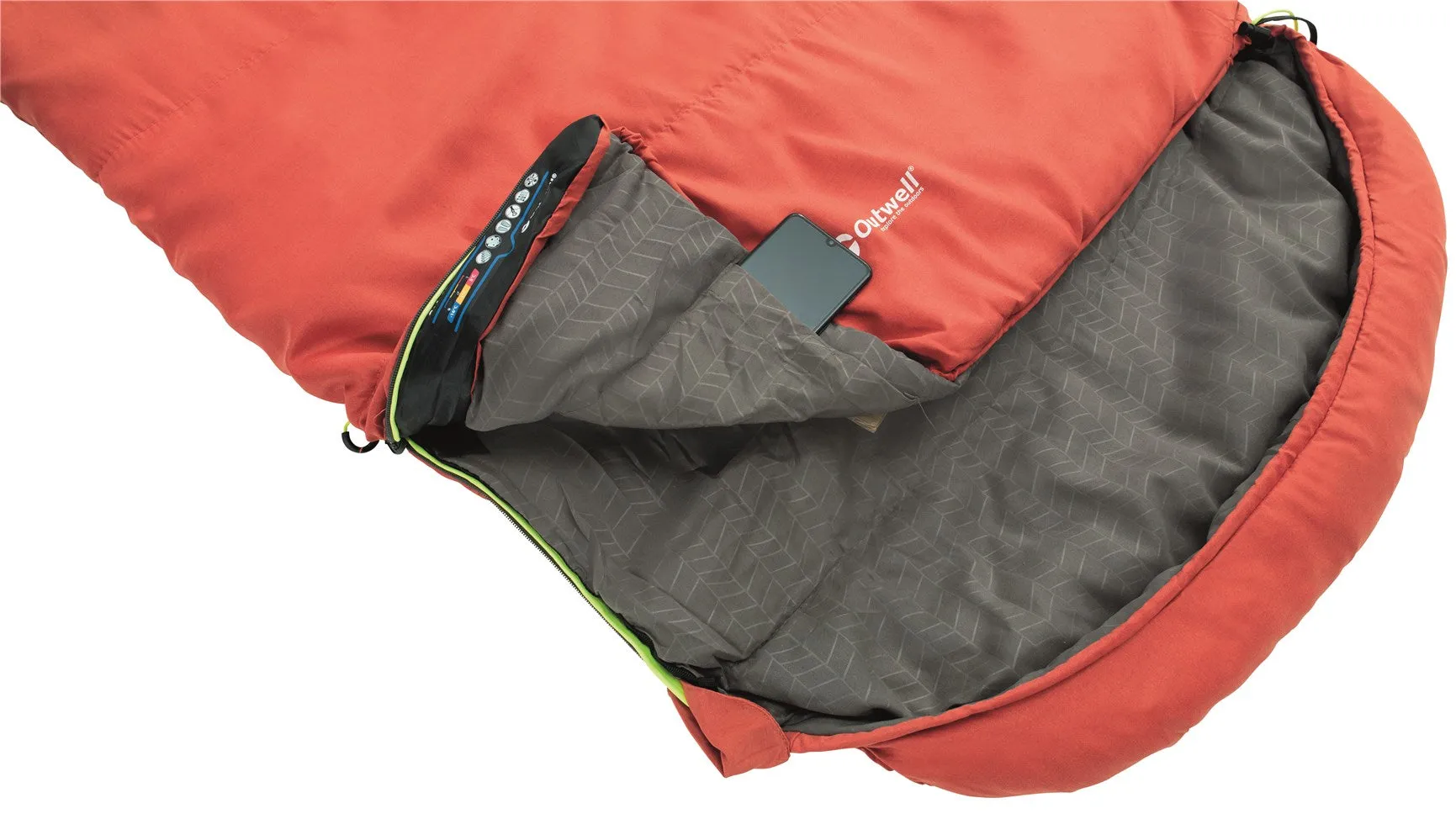 Outwell Campion Lux Red Sleeping Bag