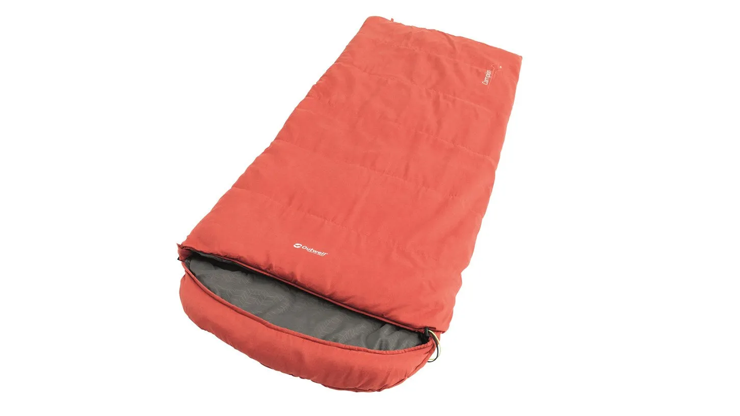 Outwell Campion Lux Red Sleeping Bag