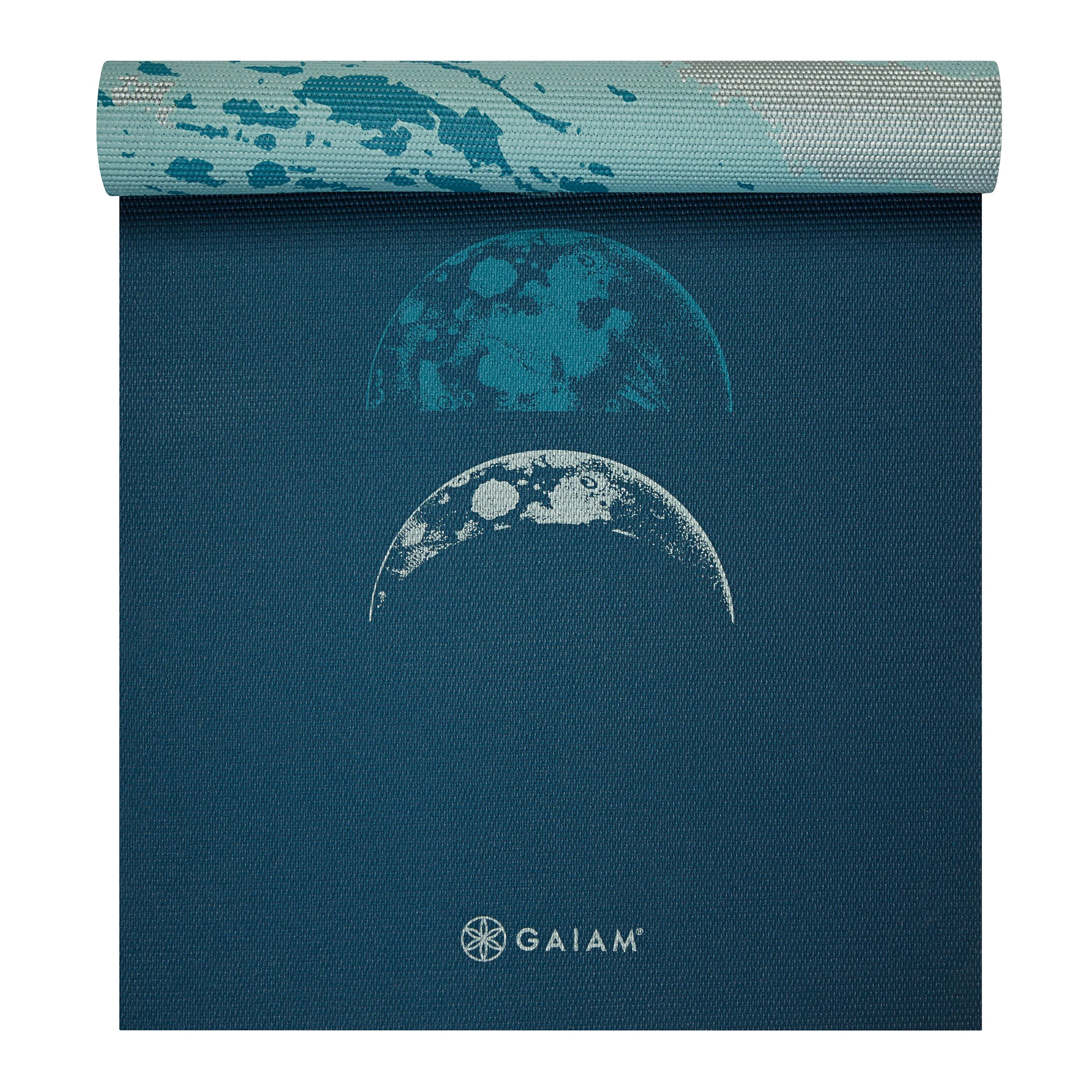 Premium Reversible Lunar Wave Yoga Mat (6mm)