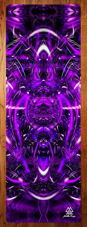 PURPLE PORTAL YOGA MAT