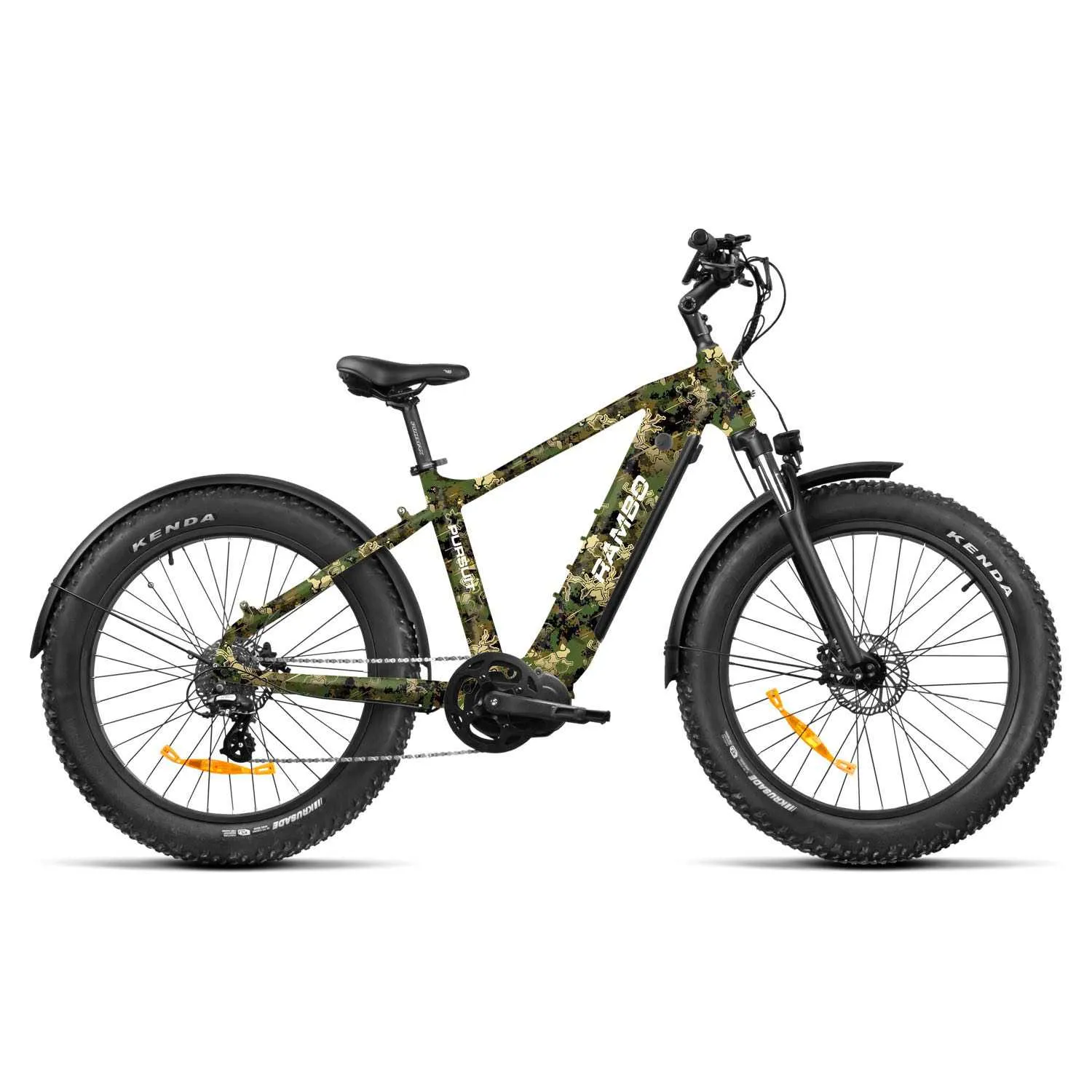 Rambo Pursuit 2.0 Full Frame Fat Tire Electric Bike