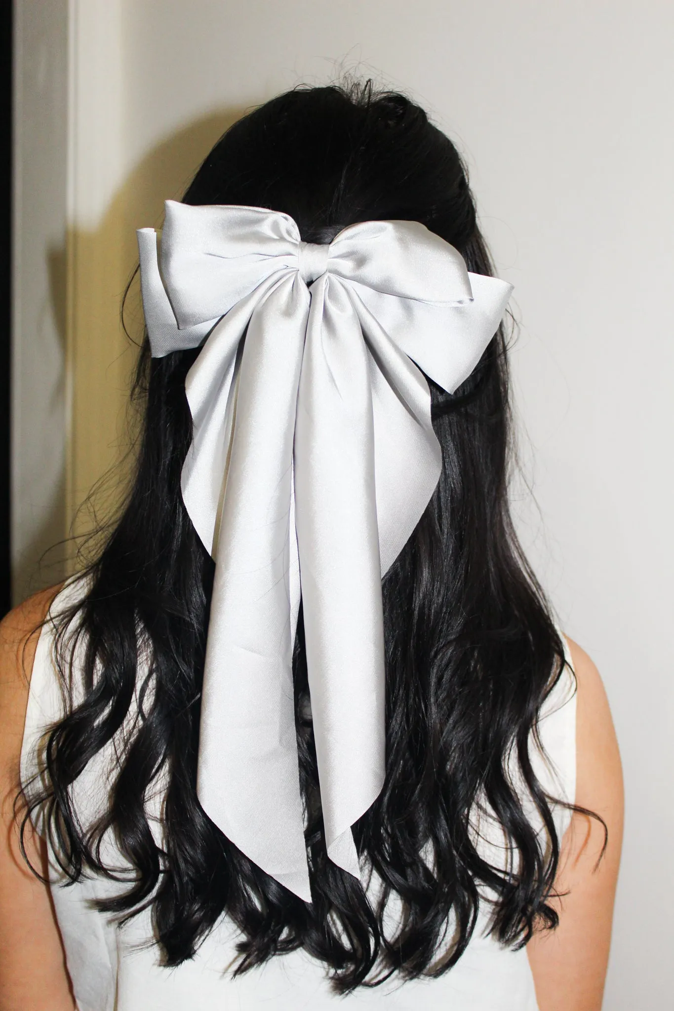 Satin Draped Hair Clip