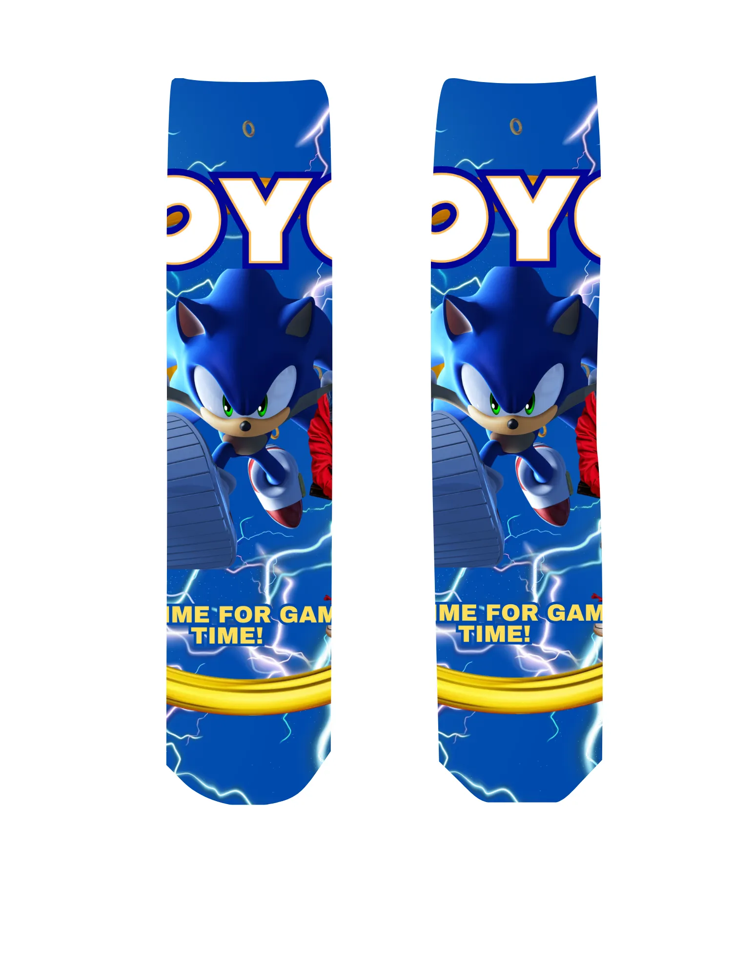 Sonic the Hedgehog Editable Template