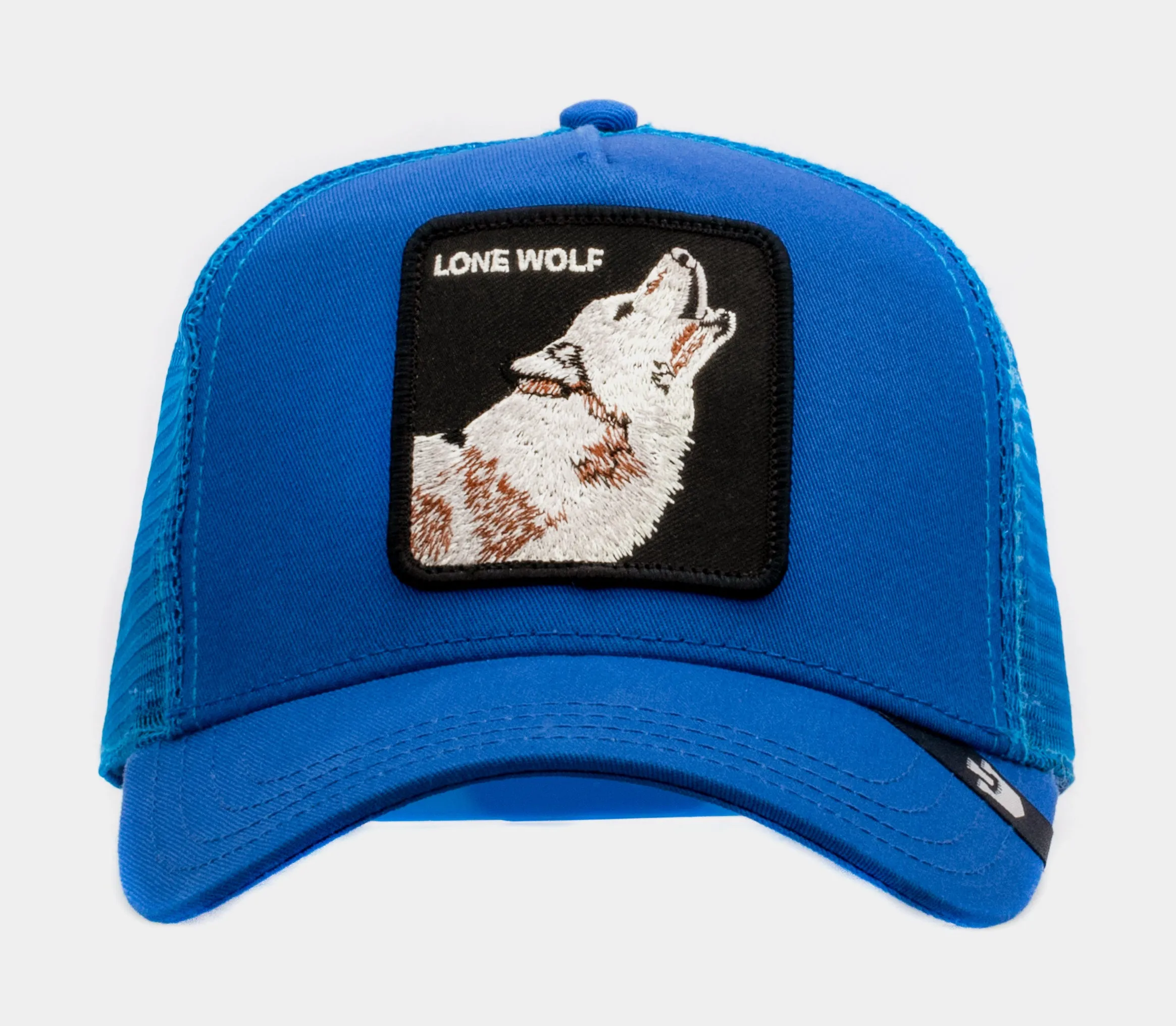 SP x Goorin Bros The Lone Wolf Trucker Hat Mens Hat (Blue)