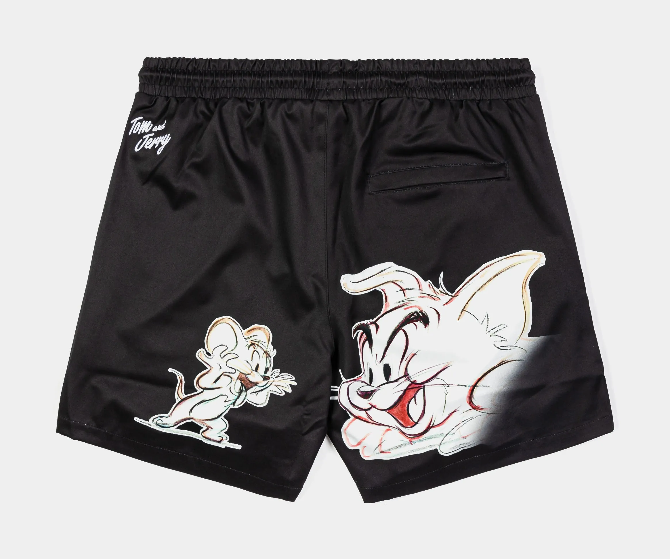 SP x Tom and Jerry Doodle Hybrid Mens Shorts (Black/White)