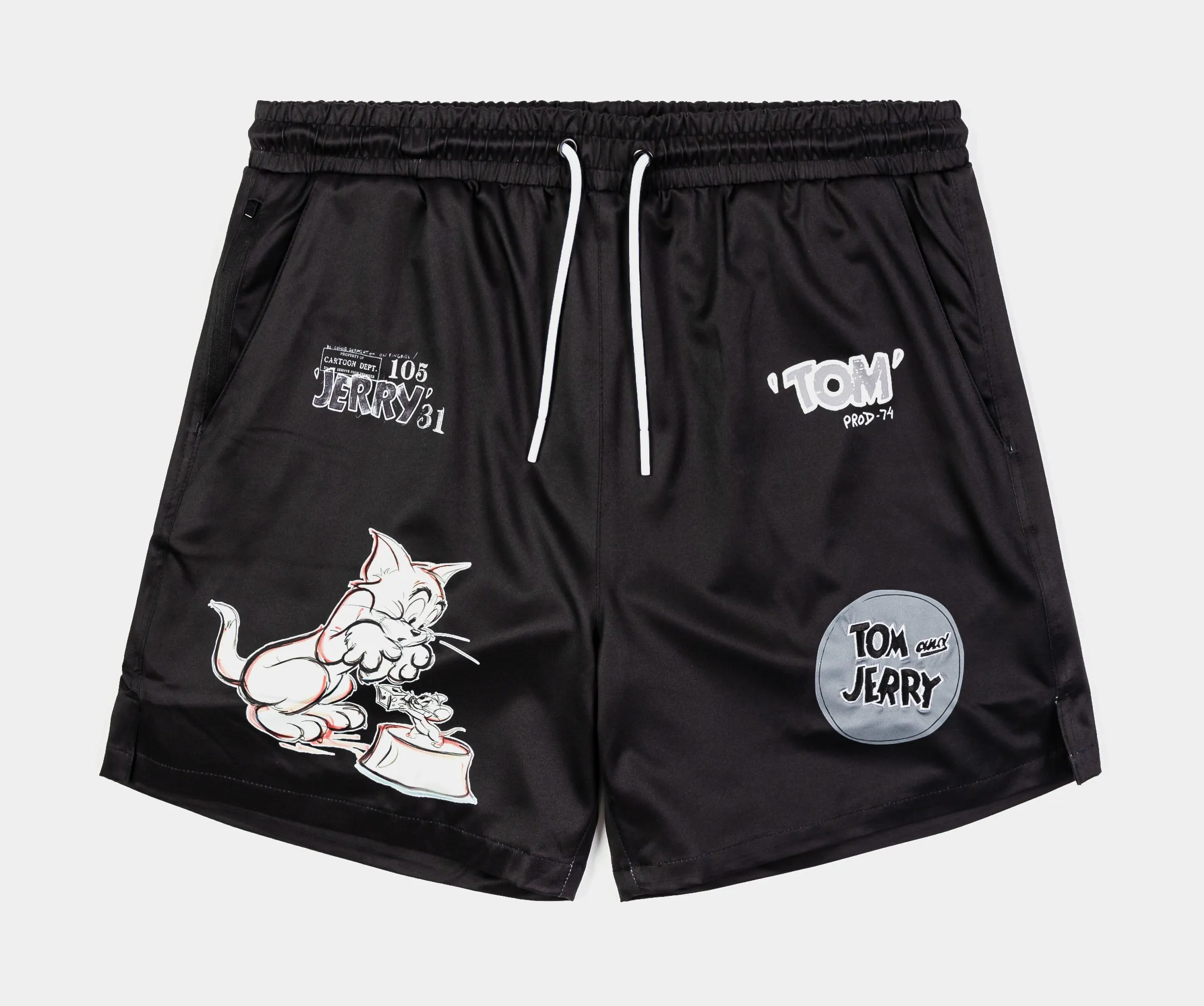 SP x Tom and Jerry Doodle Hybrid Mens Shorts (Black/White)