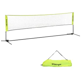 SPORTNOW 4m Badminton Net, Height Adjustable Outdoor Sports Net with Carry Bag, for Tennis, Pickleball and Volleyball