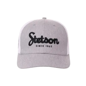 Stetson Apparel Men´s Embroidered Logo Grey Cap