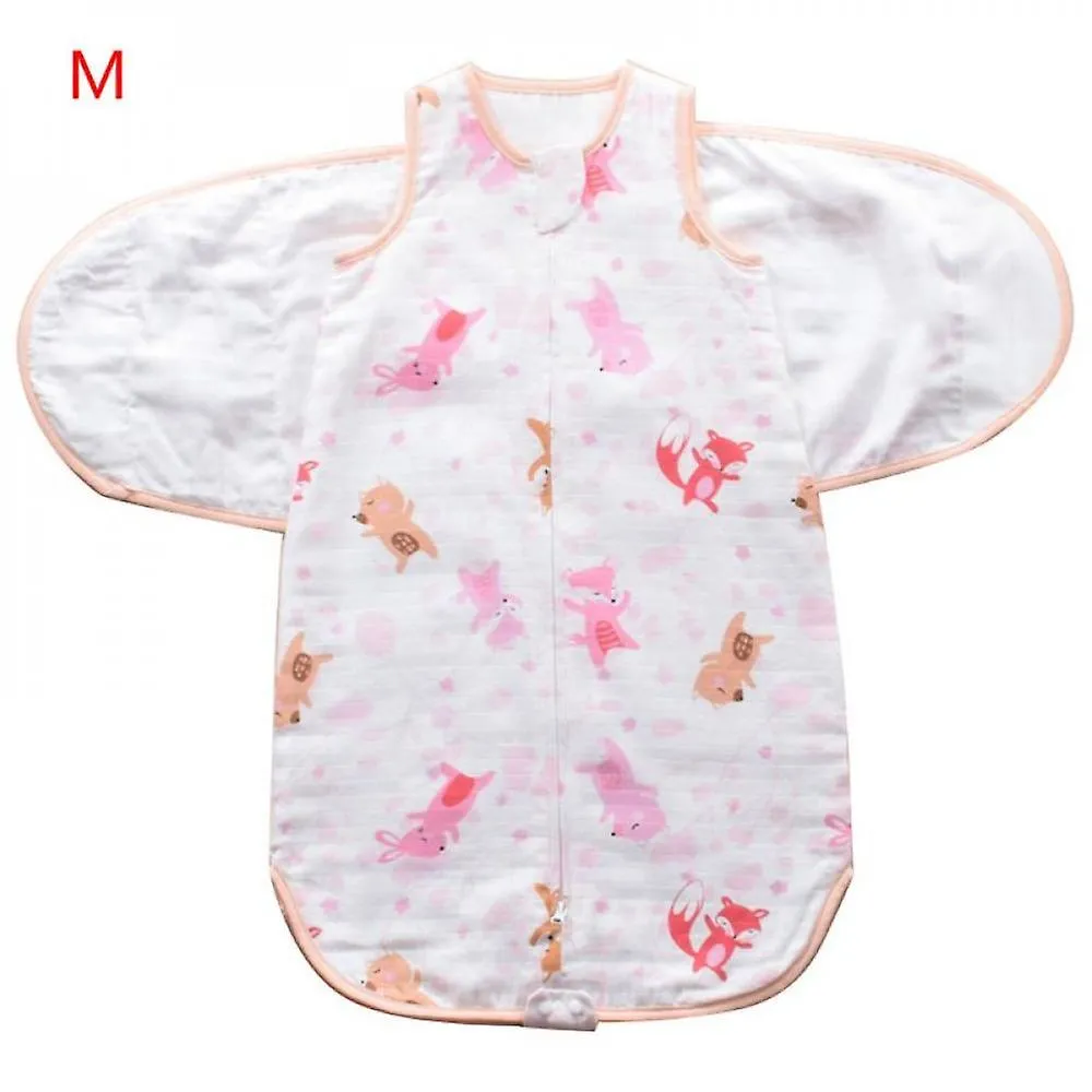 Style5 MNewborns Swaddle Sleepsack Soft Breathable Cotton Infants Sleeping Bag Adjustable Toddlers Wrap Cloth Blanket