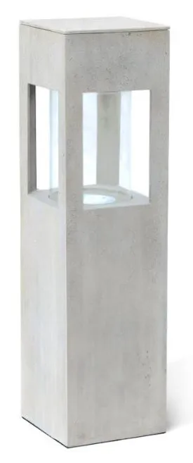 Tall Box Lantern - Antique White