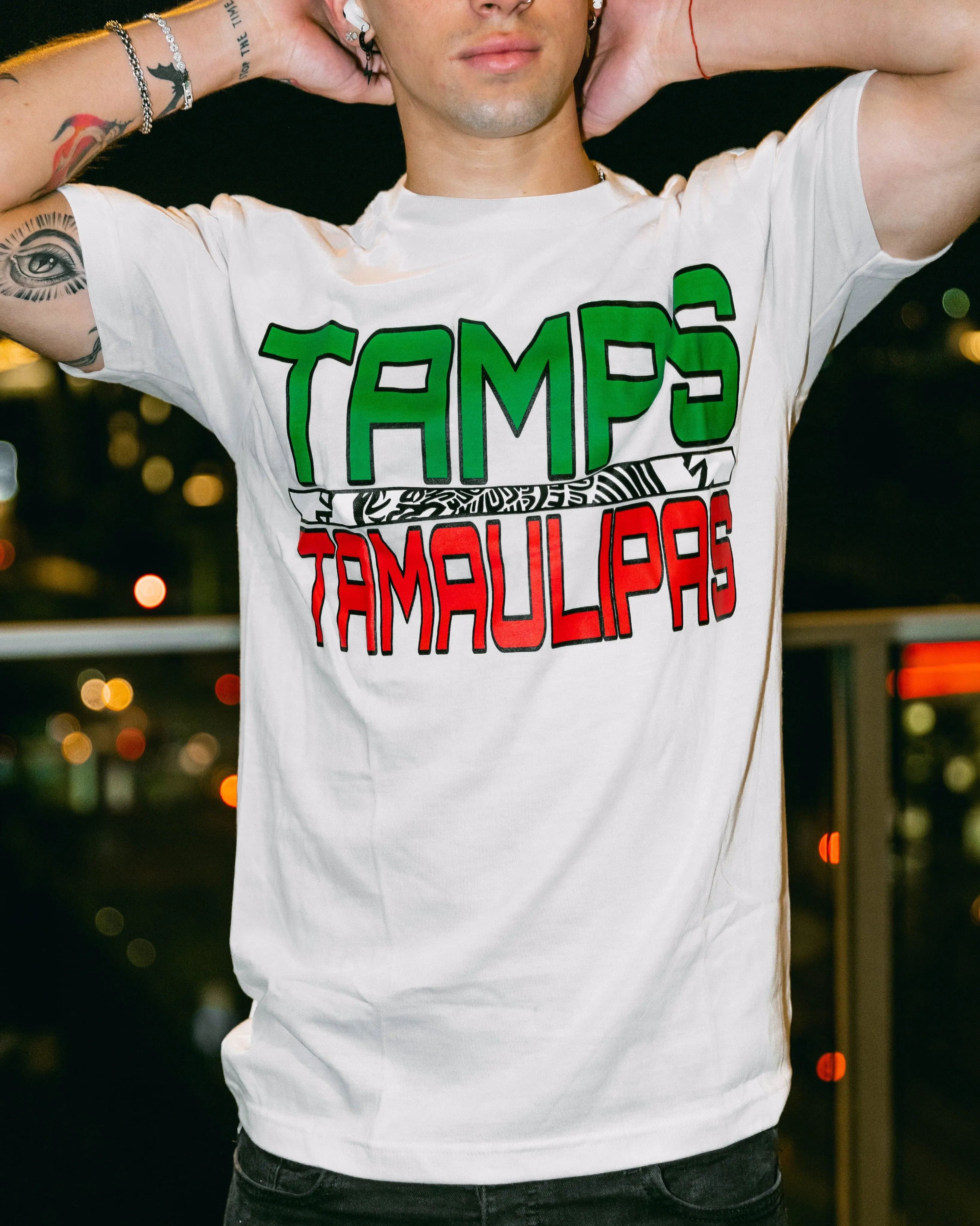 TAMAULIPAS WHITE T-SHIRT