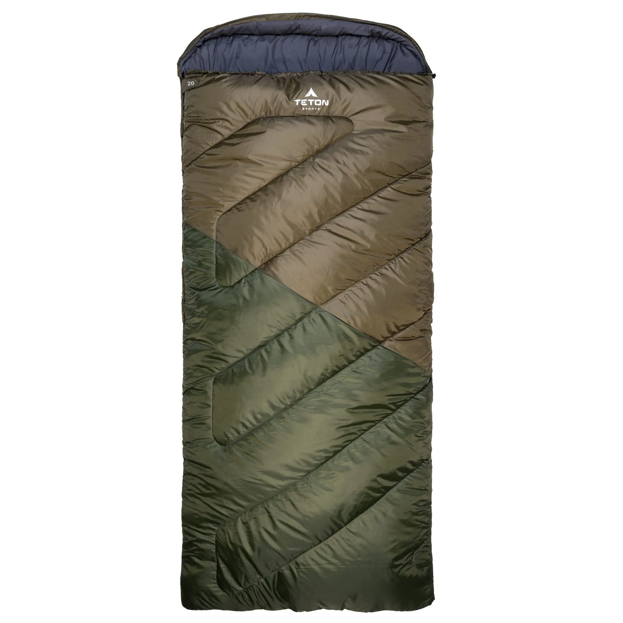 Teton Sports Celsius Grand XXL -7˚c/20˚f Sleeping Bag in Ivy and Grey