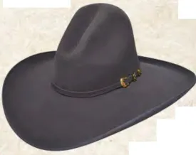 Tombstone 20X Cowboy Felt Hat High Crown Shape Cassidy TOM-4216