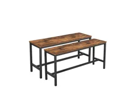 VASAGLE Set of 2 Dining Benches