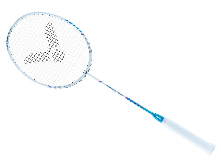 Victor Crown Collection Pro Unstrung Badminton Racket [White]