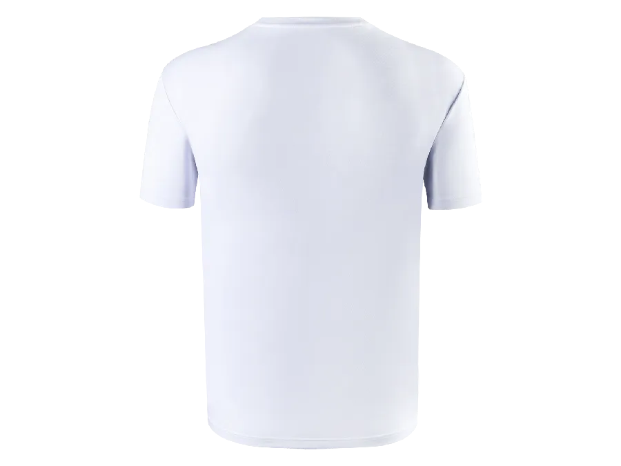 Victor T-25007 A Badminton Unisex T-Shirt [White]