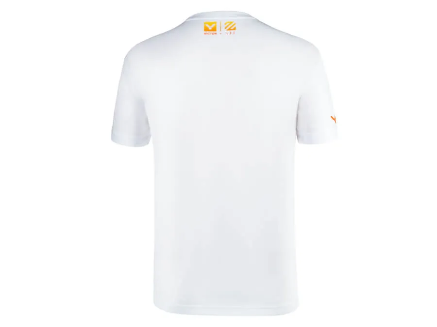 Victor T-LZJ301 A Unisex Badminton T-Shirt [White]