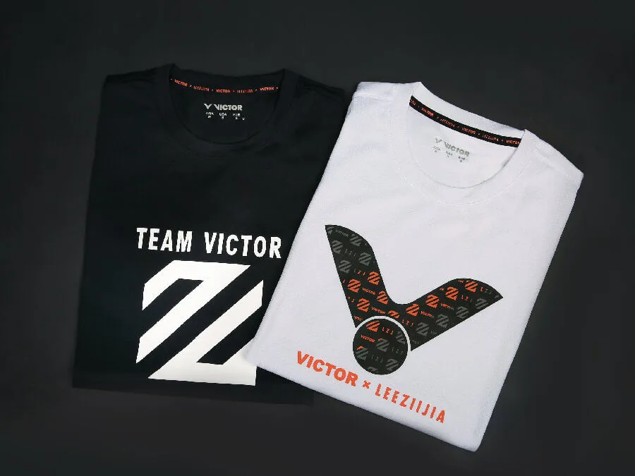 Victor T-LZJ301 A Unisex Badminton T-Shirt [White]