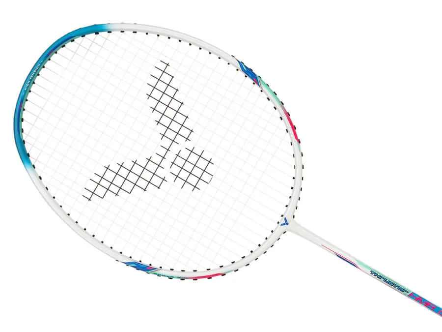 Victor Thruster K HMR L/A Unstrung Badminton Racket [White]