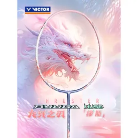 Victor Thruster RYUGA MUSE Unstrung badminton Racket [Pink Glow]