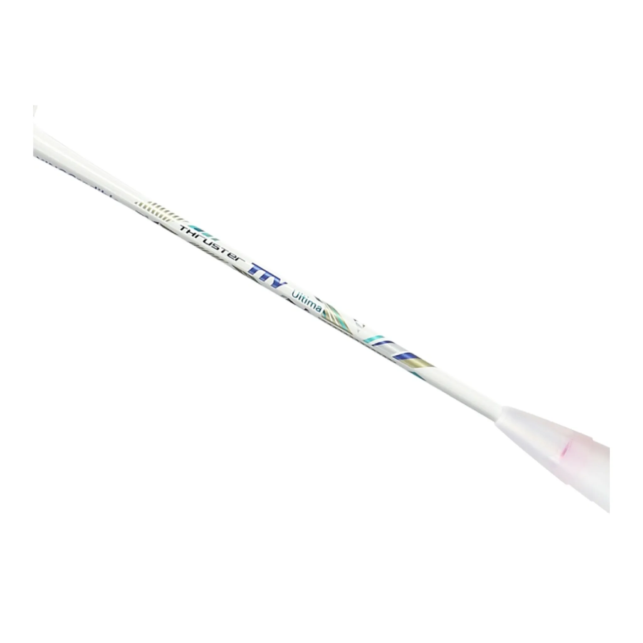 Ultima Badminton Racket - Victor Thruster TTY [Unstrung, Pearly White]