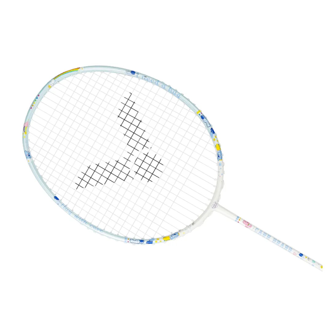 Victor X Care Bears Auraspeed Unstrung Badminton Racket [Jagged Ice] ARS-CBC-M