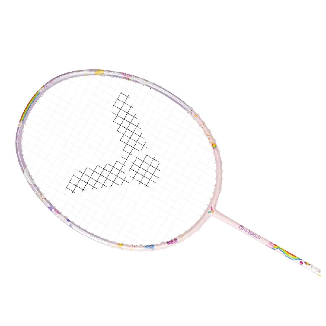 Victor X Care Bears Jetspeed Unstrung Badminton Racket [Pink/Purple] JS-CBC-I