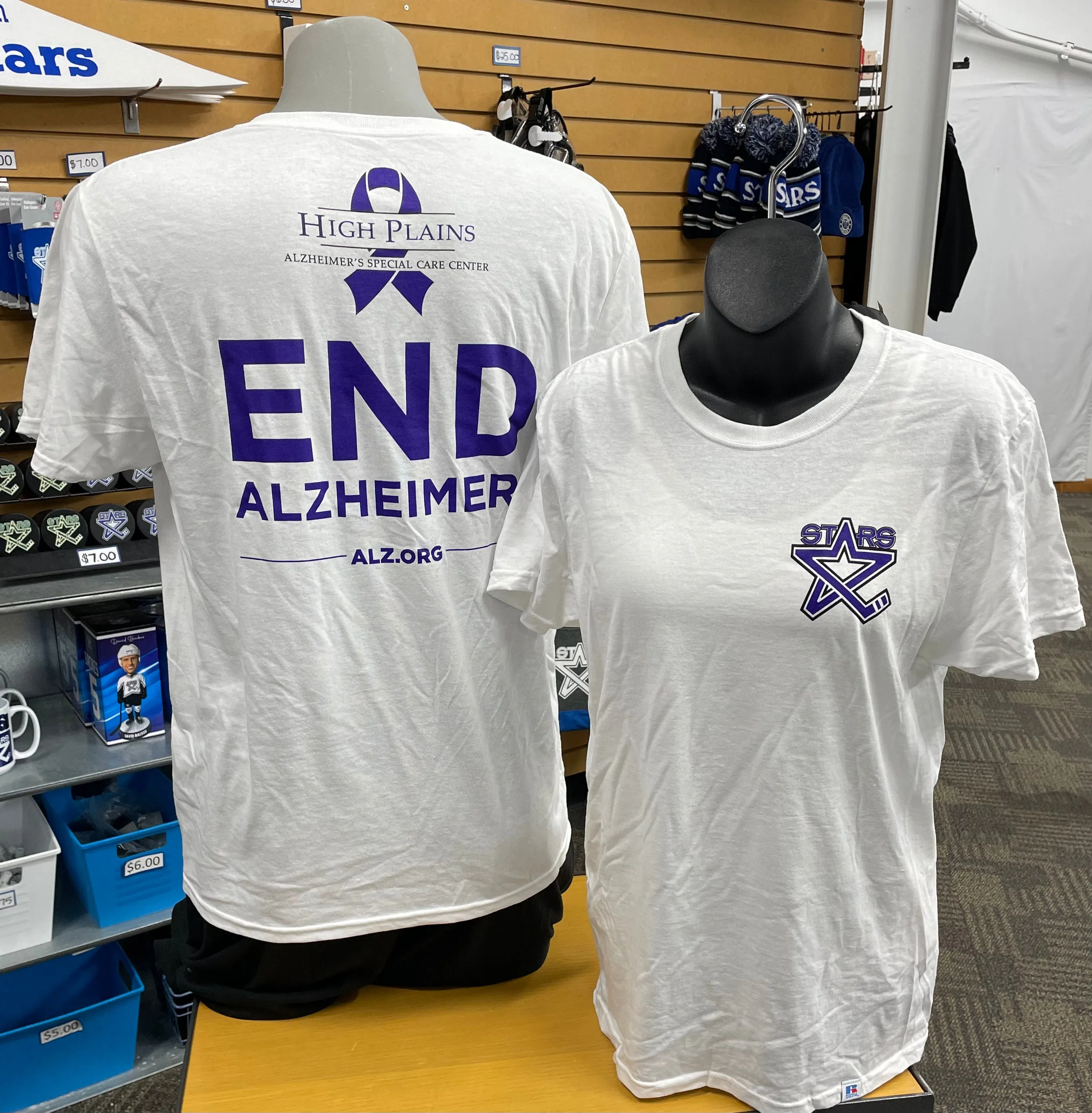 White Alzheimer's Tee