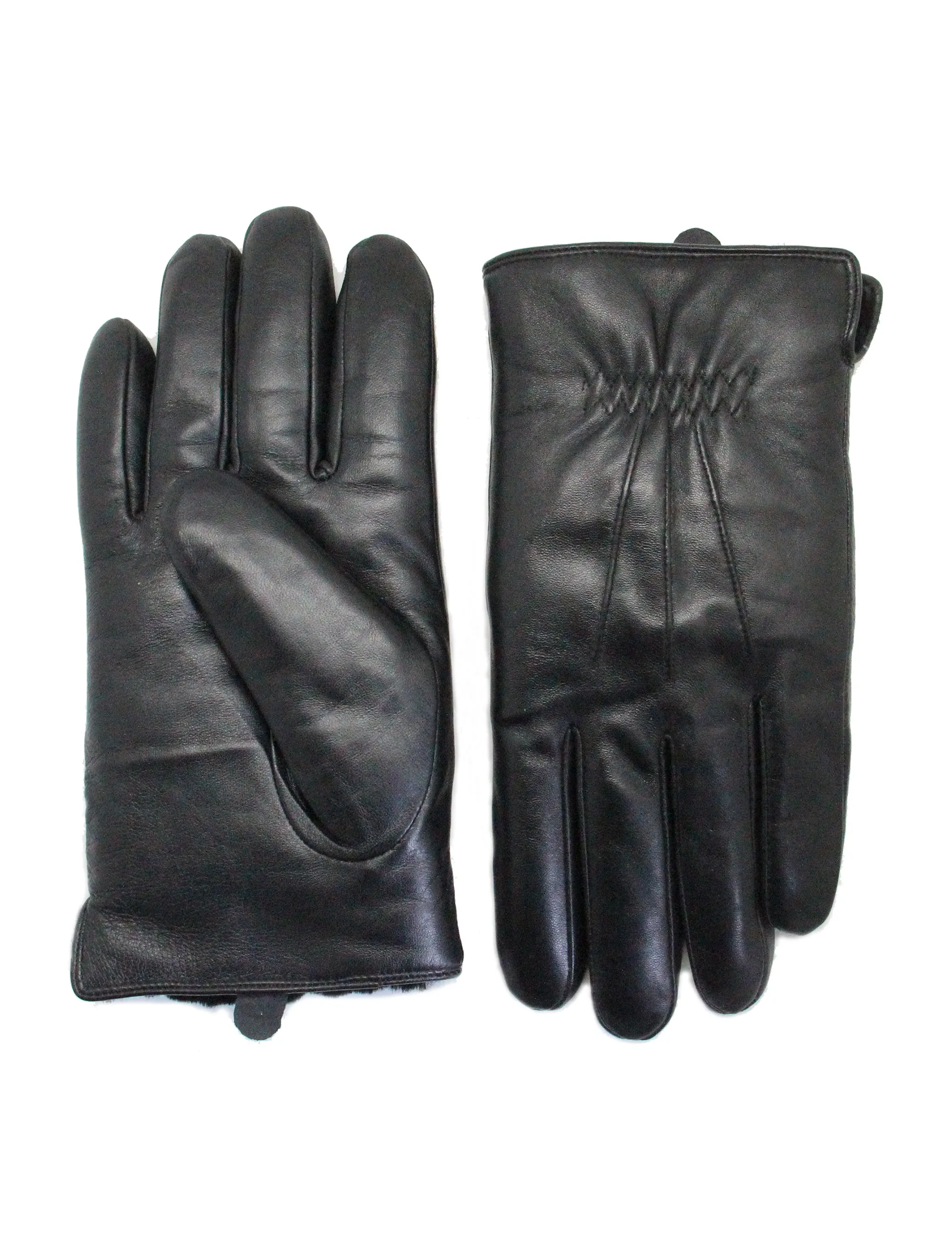 YISEVEN  Men’s Touchscreen Sheepskin Leather Gloves